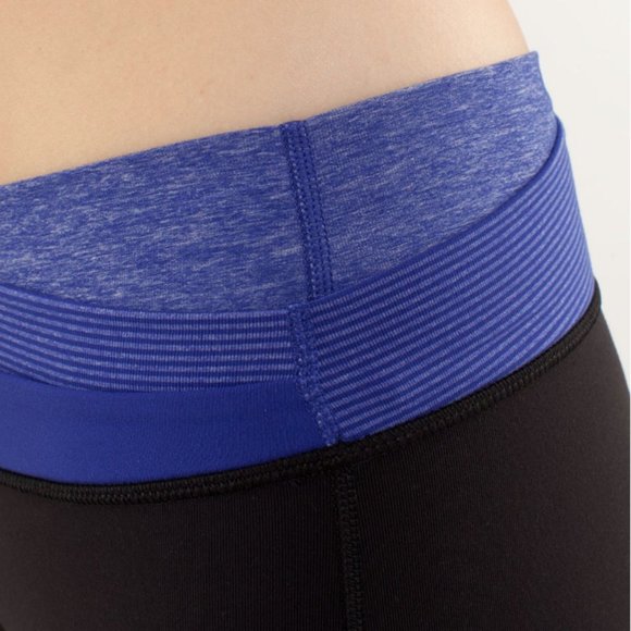 Lululemon Astro Pant Black/Tonka Stripe Pigment Blue 8 - Picture 6 of 16